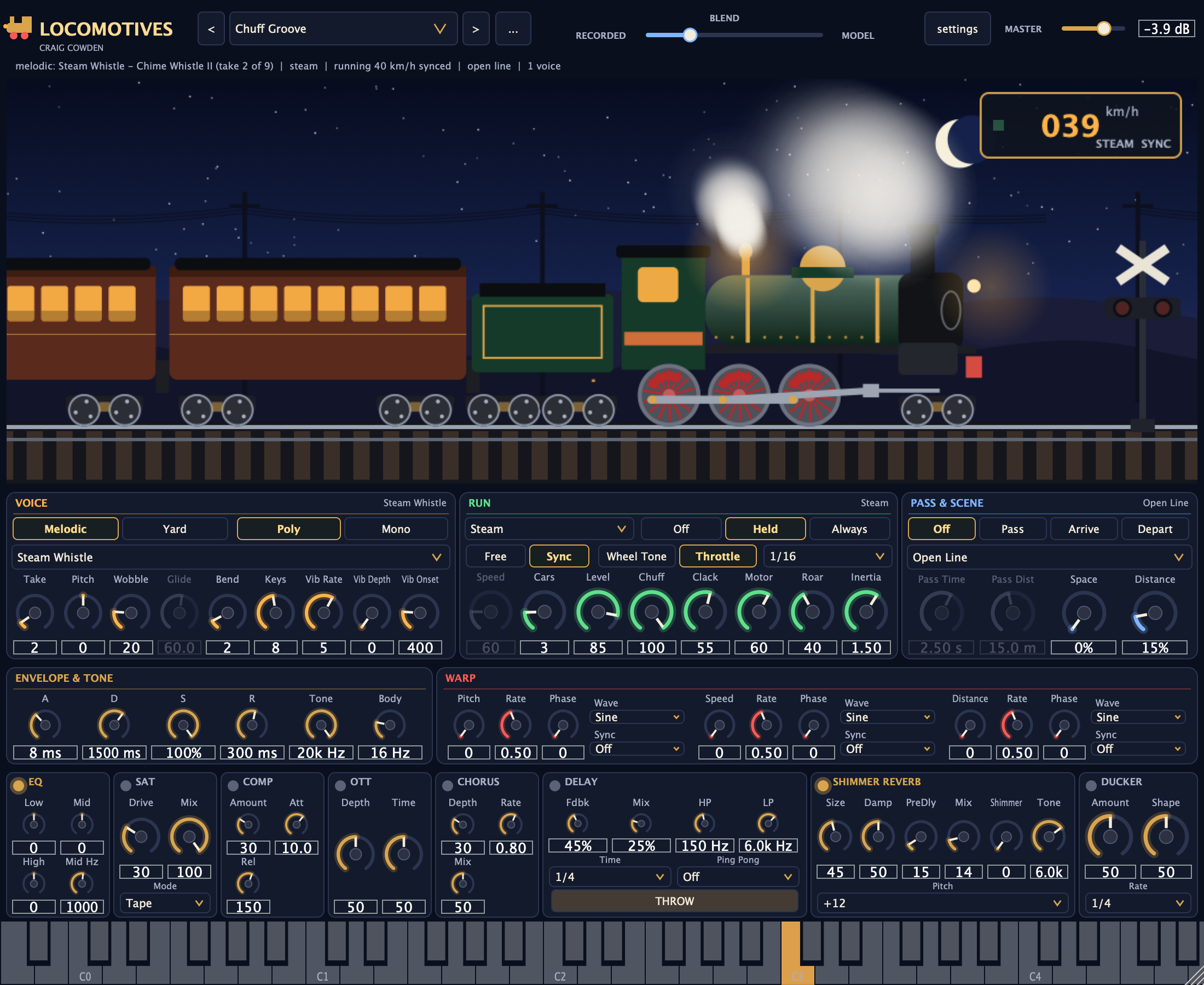 LocoMotives plugin interface