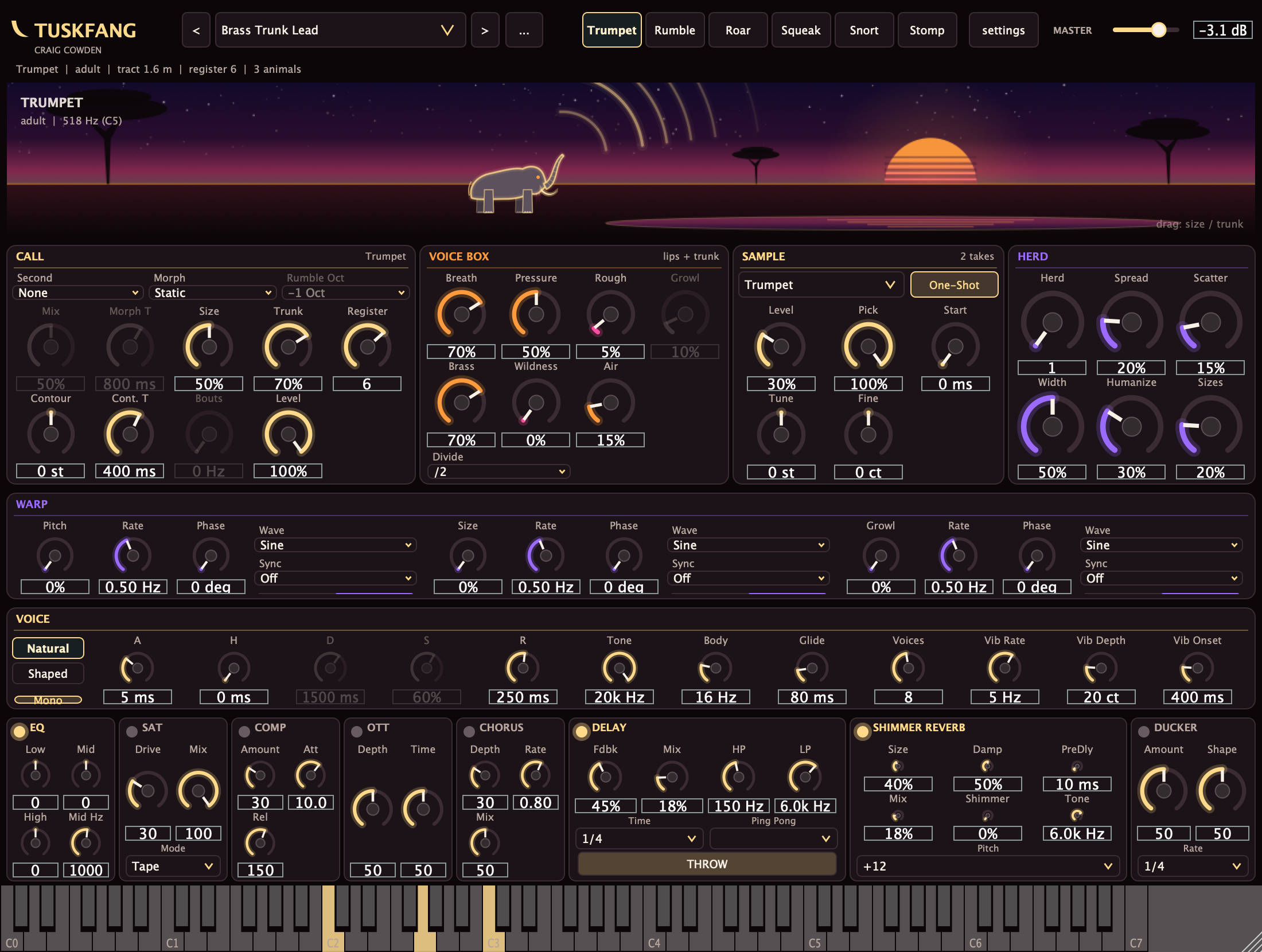 TuskFang plugin interface