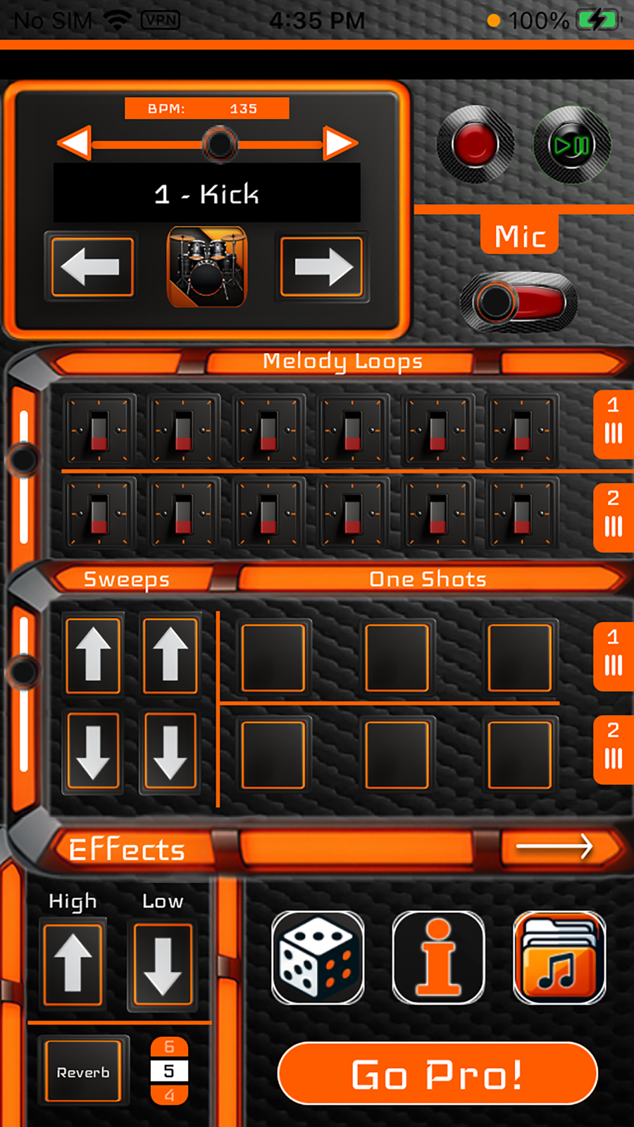 PsiLoops mixing interface