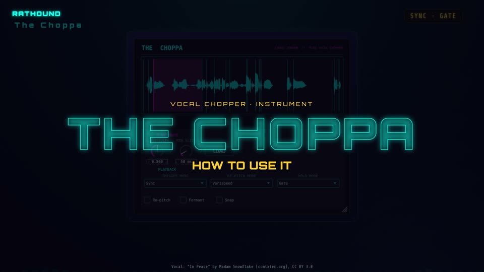 The Choppa how-to video